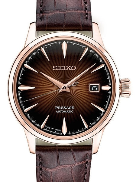 Seiko Presage "Cocktail Time" Automatic Dress Watch with 40mm Case #SRPB46 Questions & Answers