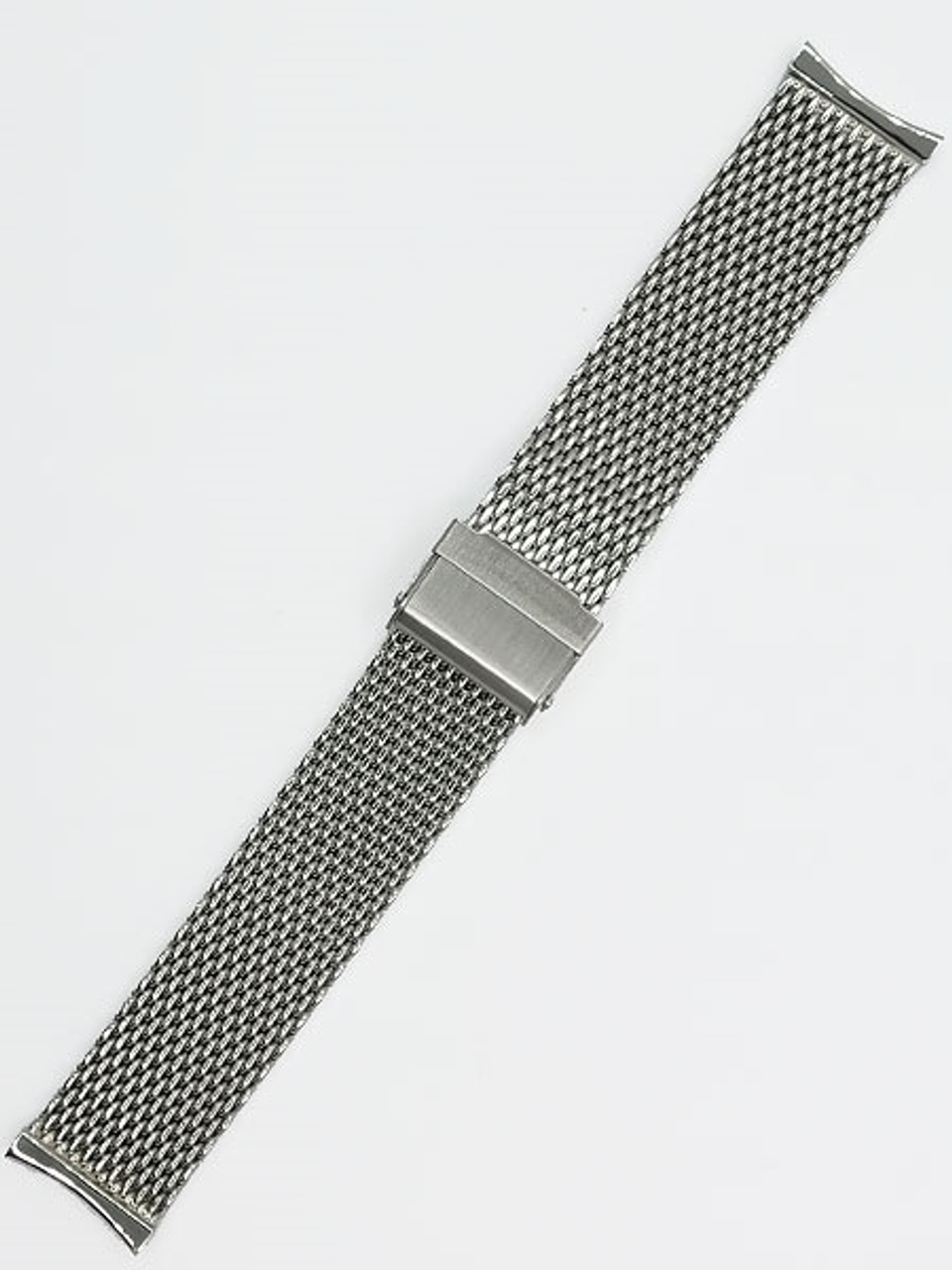 Vollmer Polished Mesh Bracelet for Orient Bambino Watches, Easy Adjust Push Buckle #13081H4C (21mm) Questions & Answers