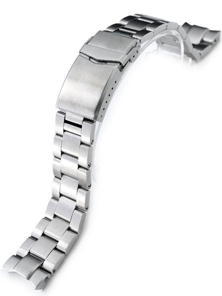 Strapcode 20mm Super-O 3D "Boyer" Stainless Steel Watch Bracelet for Seiko Alpinist SARB017, V-Clasp #SS201820B065 Questions & Answers