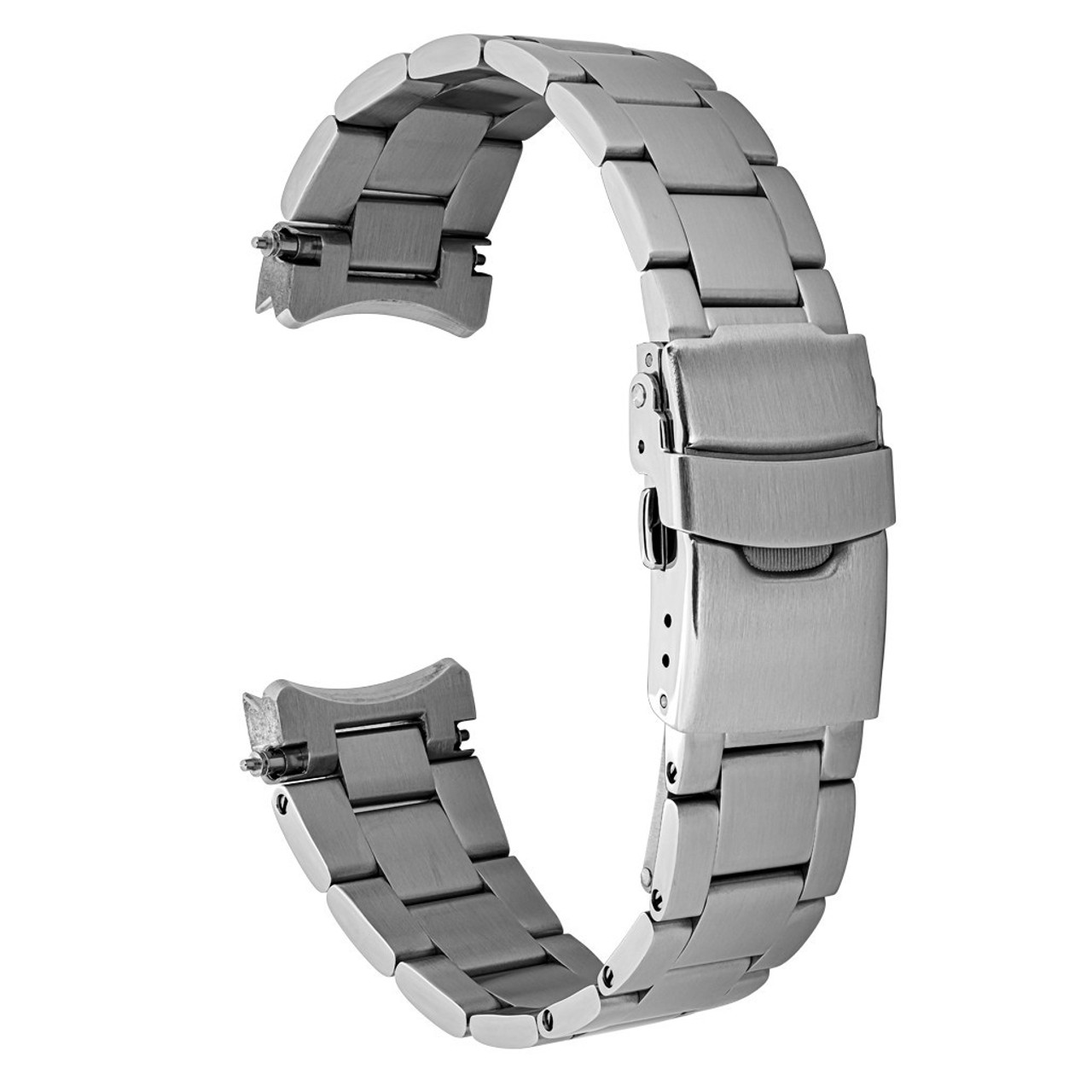 Islander 20mm Brushed Solid-Link Bracelet for Seiko 38mm Solar Dive Watch #BRAC-84 Questions & Answers