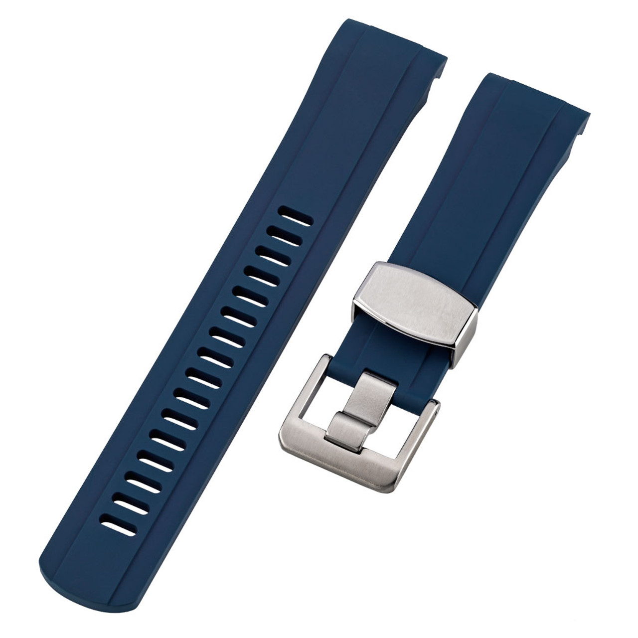 Islander 22mm Blue Rubber Dive Strap for Seiko SKX007,009 and 43mm Islander Divers #BRAC-17 Questions & Answers