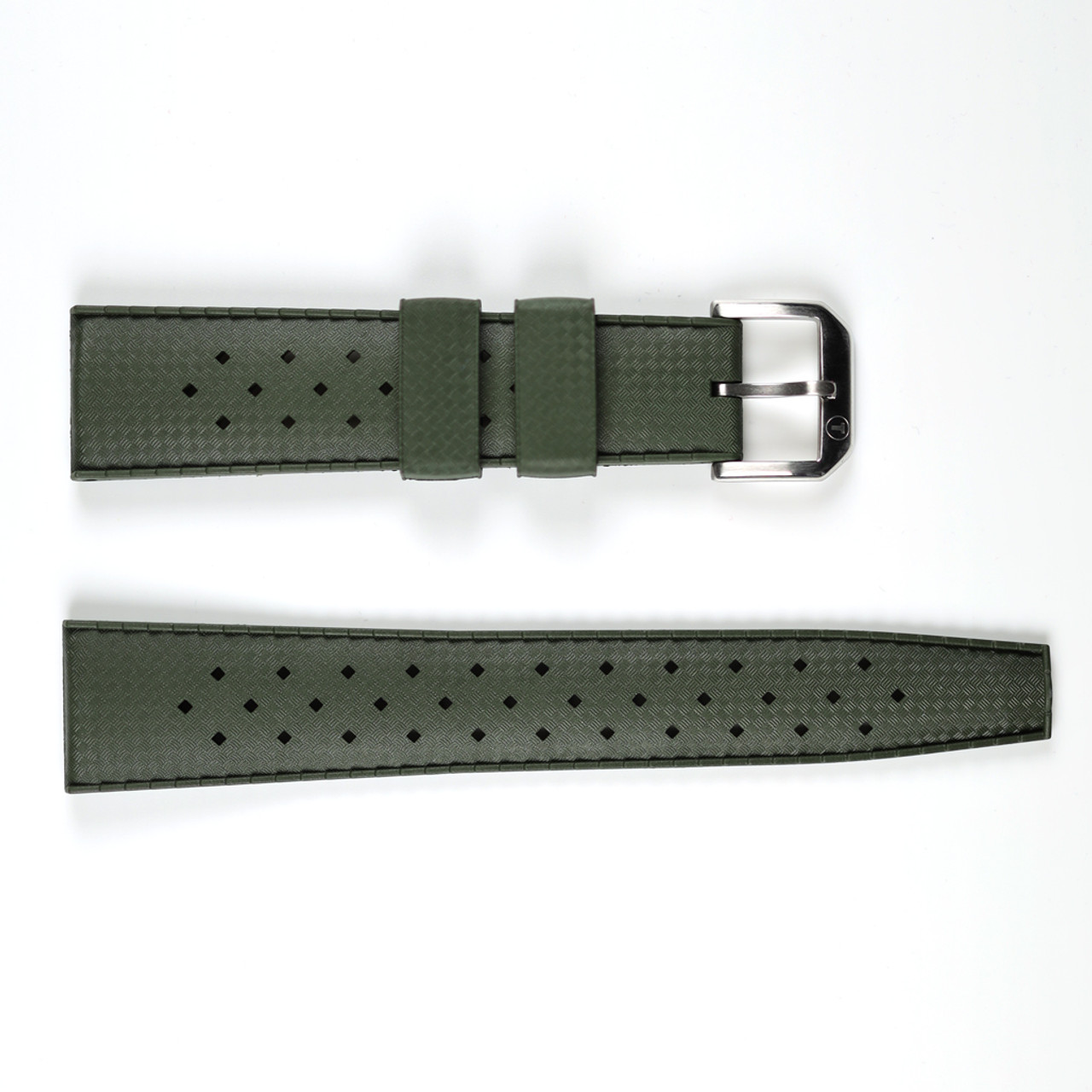 TROPIC Vulcanized Rubber Dive Strap in Green #TROP-04 Questions & Answers