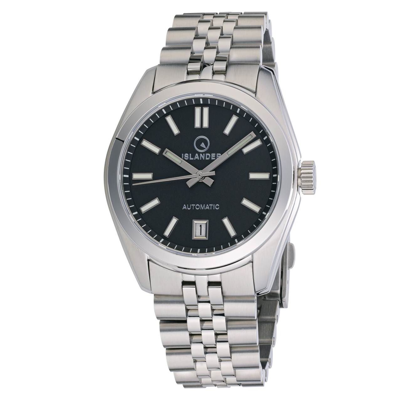 Islander Brookville Hi-Beat Automatic Dress Watch with Black Dial, AR Sapphire Crystal #ISL-36 Questions & Answers