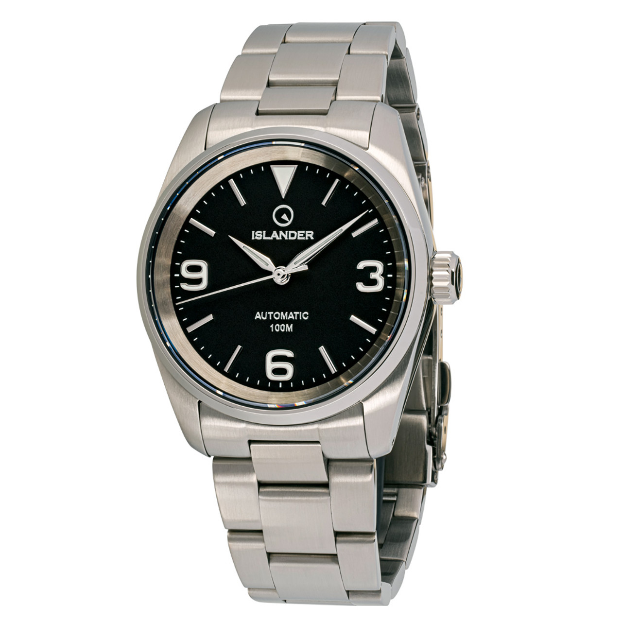 Islander Manhasset 36mm Automatic Watch with Black Dial #ISL-145 Questions & Answers