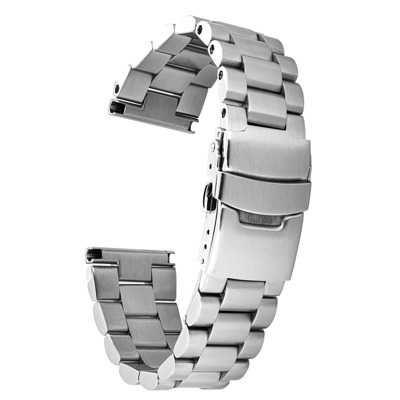 Islander 20mm Universal Fit Brushed Solid-Link Watch Bracelet #BRAC-31 Questions & Answers