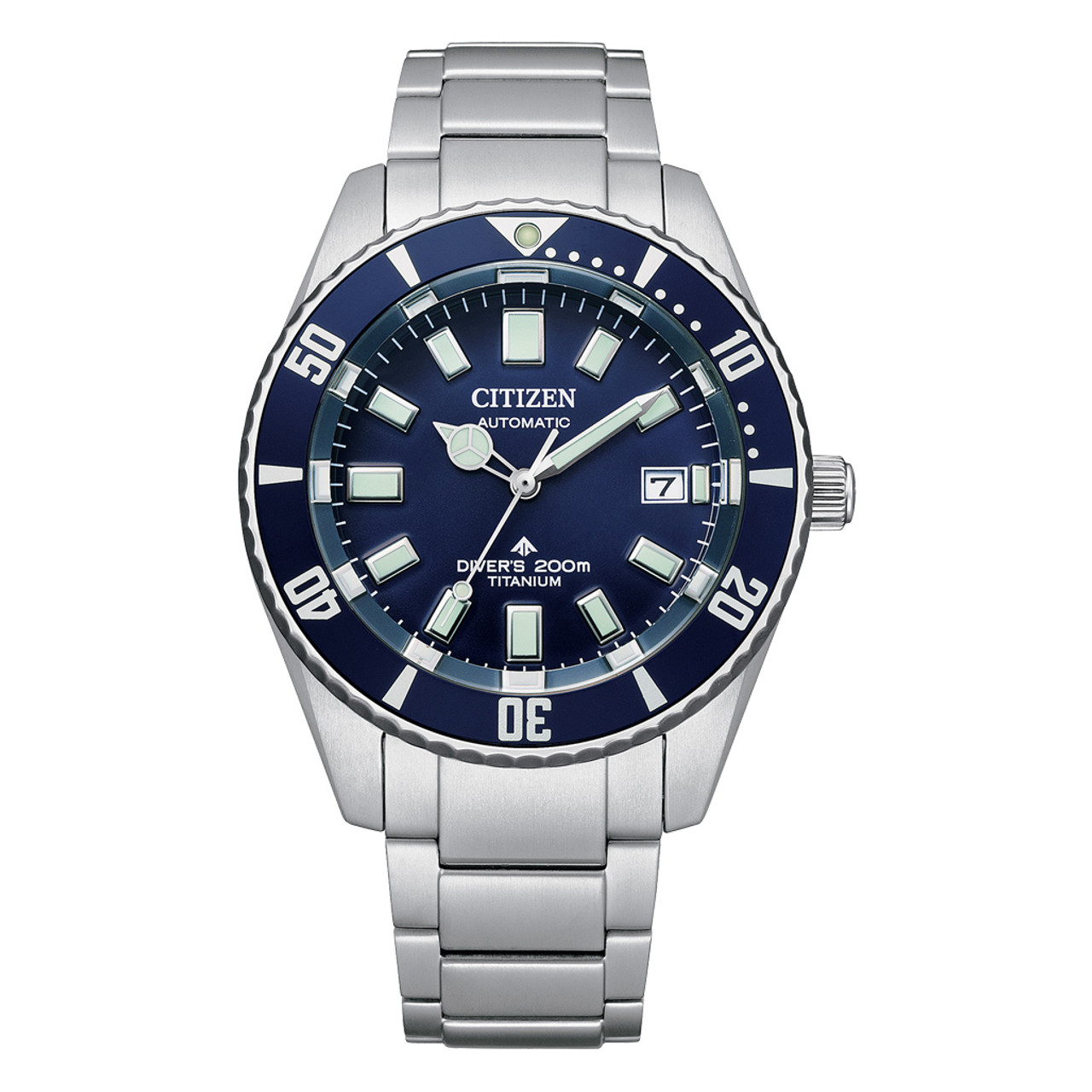 Citizen Promaster Super Titanium Automatic Dive Watch with Blue Dial #NB6021-68L Questions & Answers