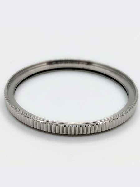 Black Sapphire luminous insert for this coin edge
