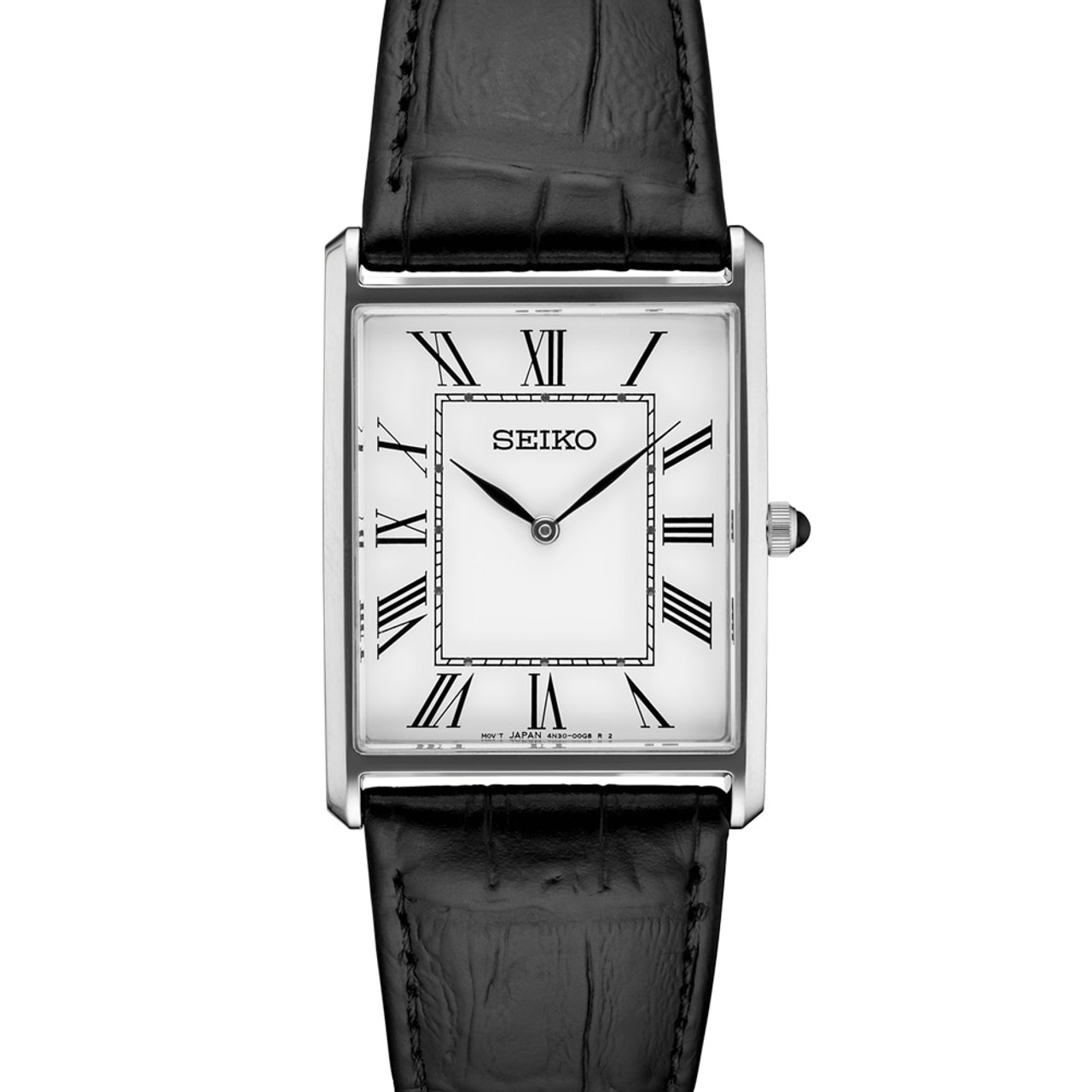 Seiko Classic Thin Quartz Dress Watch with Stainless Steel Case #SWR049 Questions & Answers