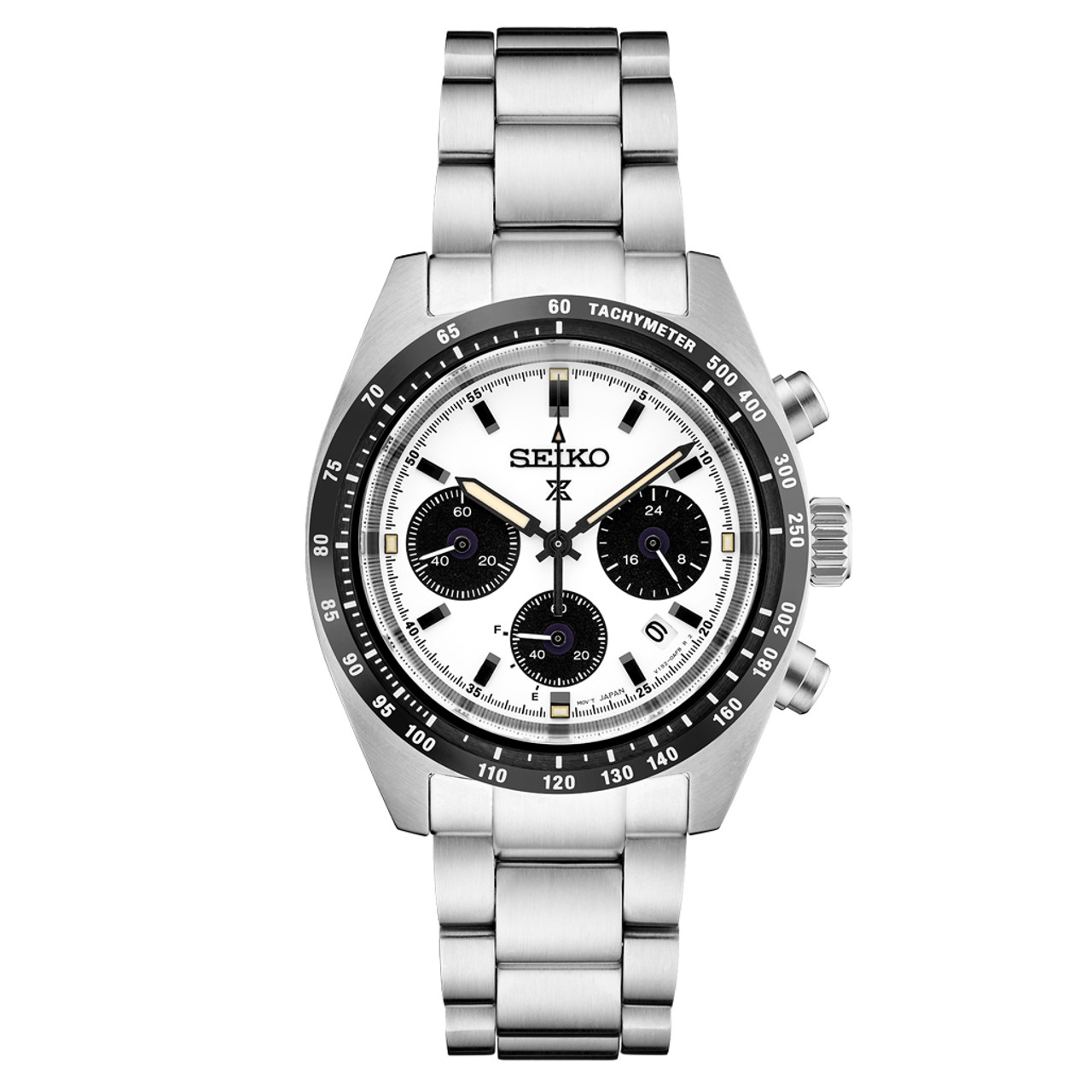 Seiko Prospex Speedtimer Solar Chronograph with White Dial #SSC813 Questions & Answers