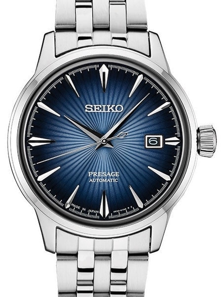 Seiko Presage "Cocktail Time" Automatic Dress Watch with 40mm Case #SRPB41 Questions & Answers