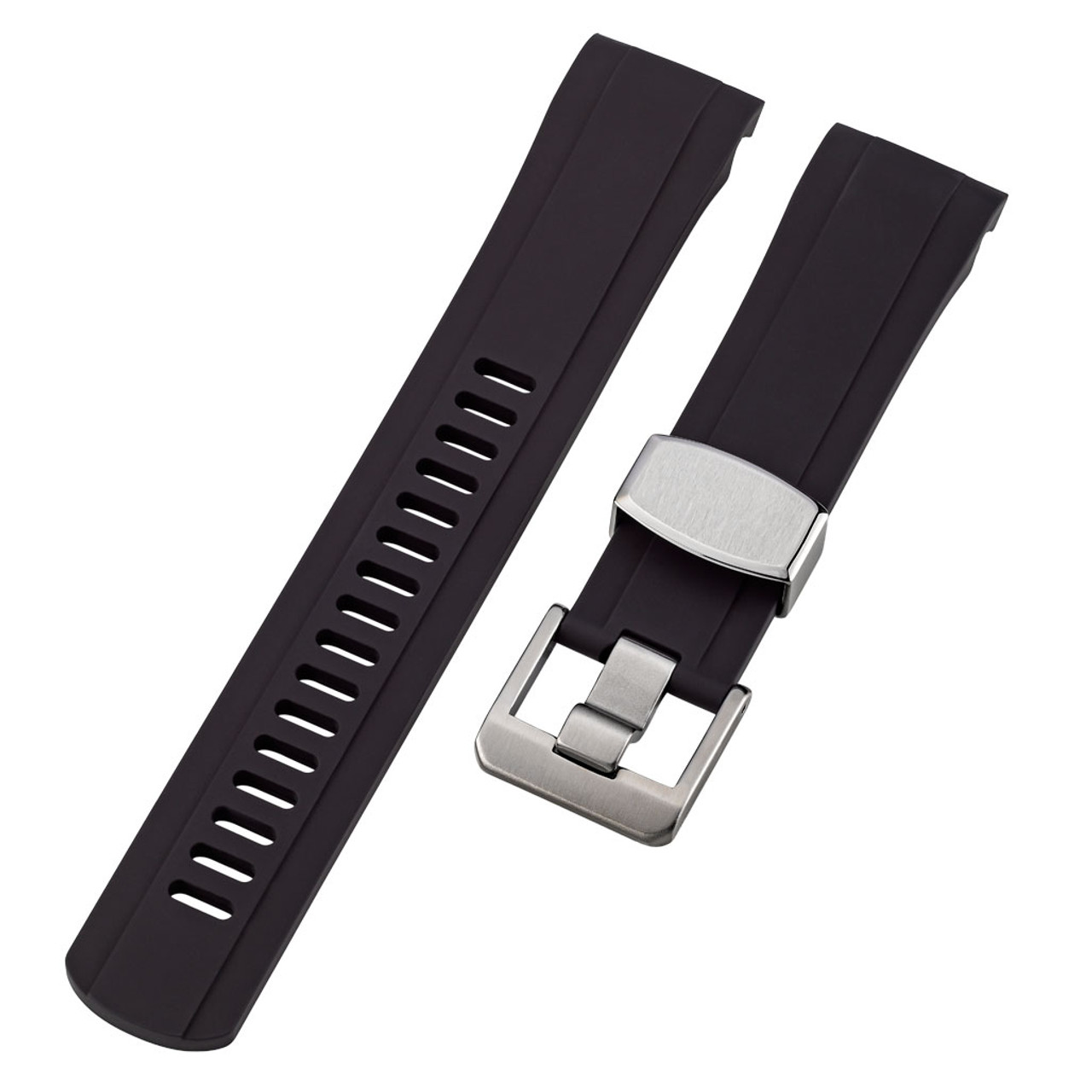 Islander 22mm Black Rubber Dive Strap for Orient Ray 2 and Mako 2 Divers #BRAC-20 Questions & Answers