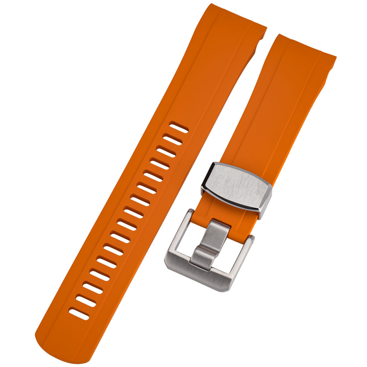 Islander 22mm Orange Rubber Dive Strap for Seiko SKX007,009 and 43mm Islander Divers #BRAC-23 Questions & Answers