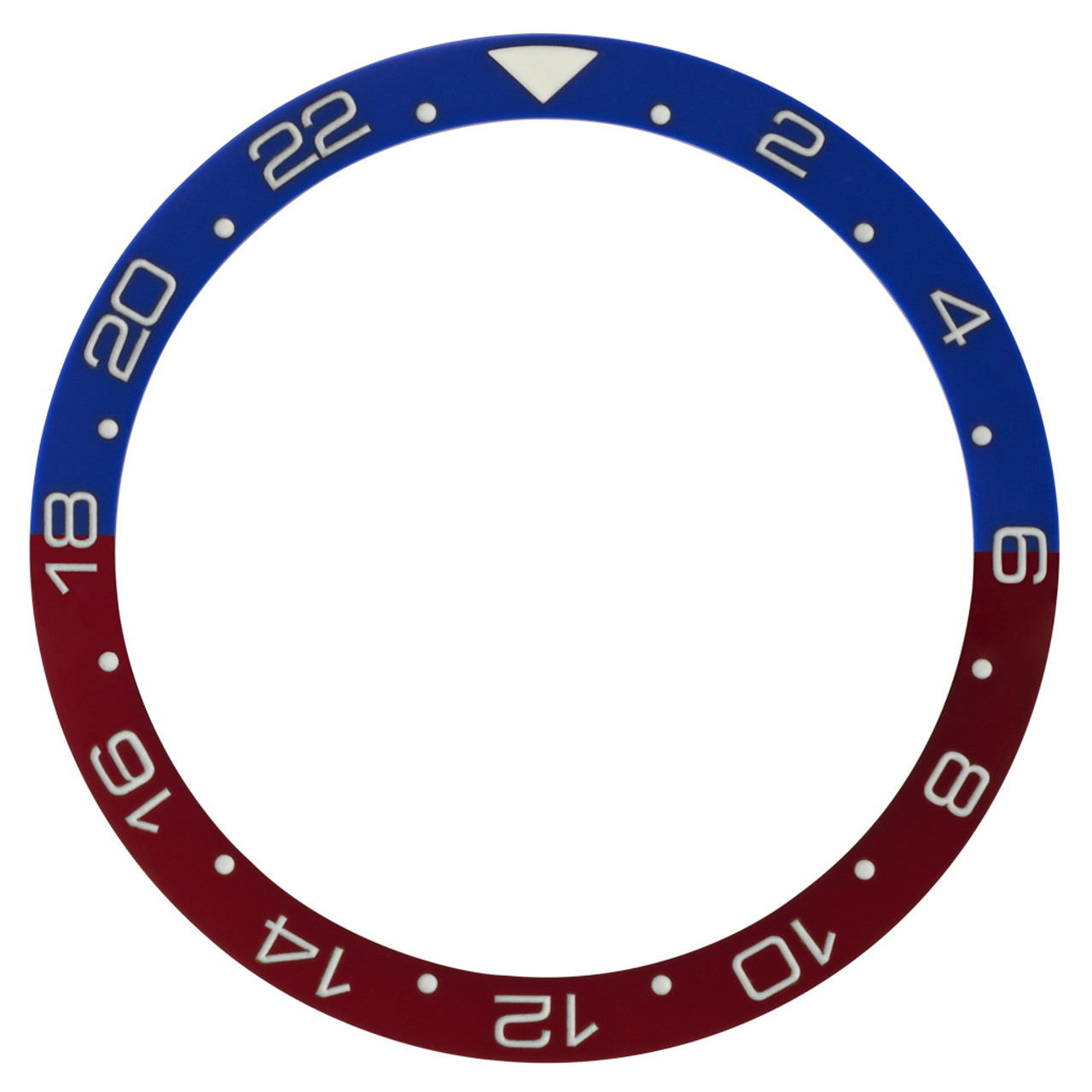 Blue and Red (Pepsi) 24 hour GMT Ceramic Luminous Bezel Insert for SKX007 #C45 Questions & Answers