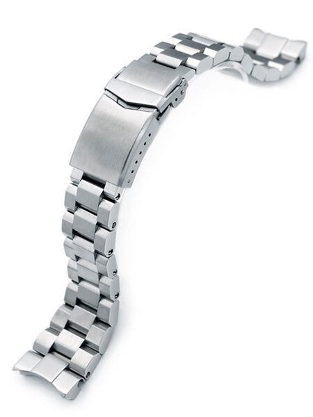 Strapcode 22mm Hexad-O "Boyer" 316L Stainless Steel Watch Band for Seiko New Samurai #SS221820B066 Questions & Answers