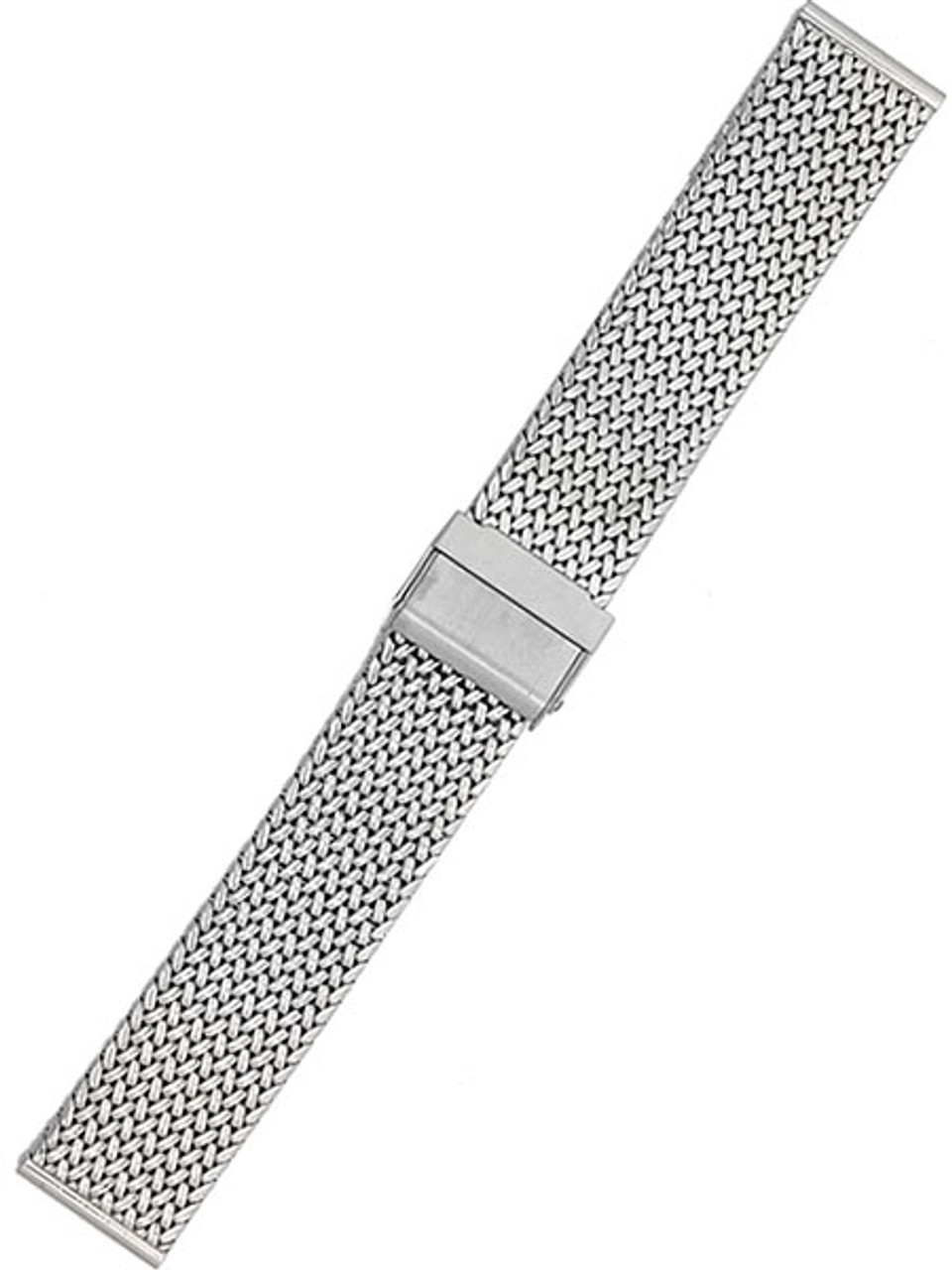 STAIB Polished Finish Polonaise Mesh Bracelet #ST-ST-2910-20817SBL (Straight End, 20mm) Questions & Answers