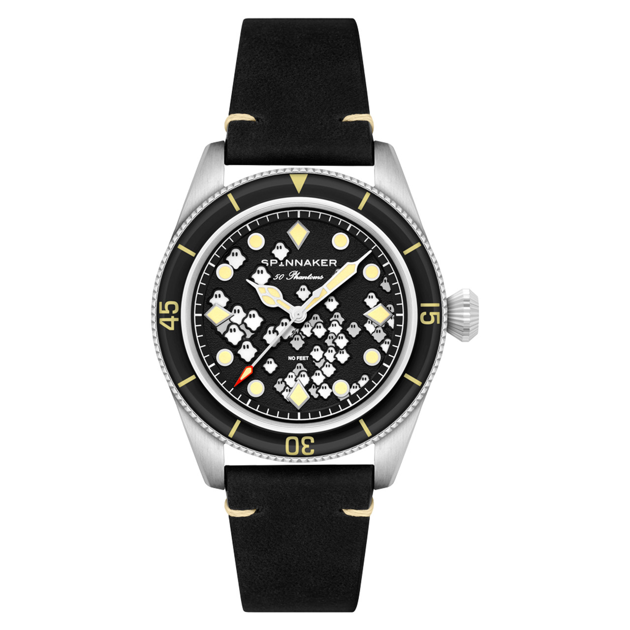 Spinnaker Fleuss Seconde Seconde Limited Edition with Phantom Black Bezel #SP-5131-01 Questions & Answers