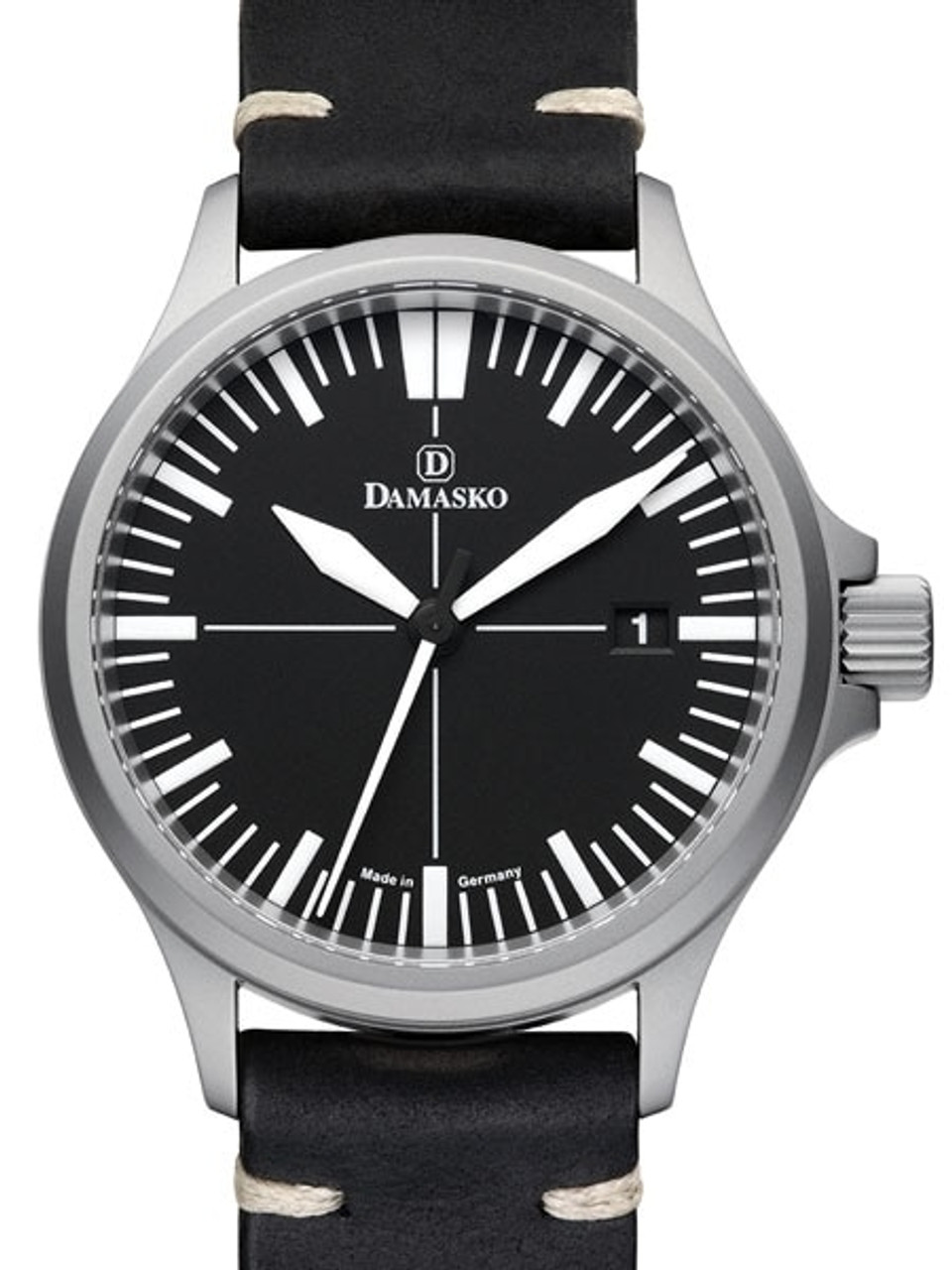 Damasko Swiss DS30 Automatic Watch with a 39mm Bead-Blasted Submarine Steel Case #DS30 Questions & Answers