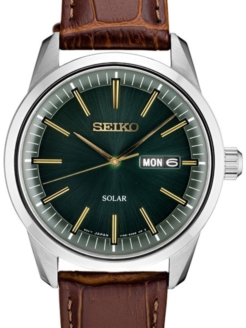 Seiko Solar Watch with 40mm Stainless Steel Case and a Sapphire Crystal #SNE529 Questions & Answers