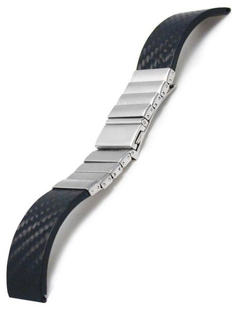 Vollmer Carbon Fiber and Stainless Steel Watch Bracelet #11002H7 (22mm) Questions & Answers