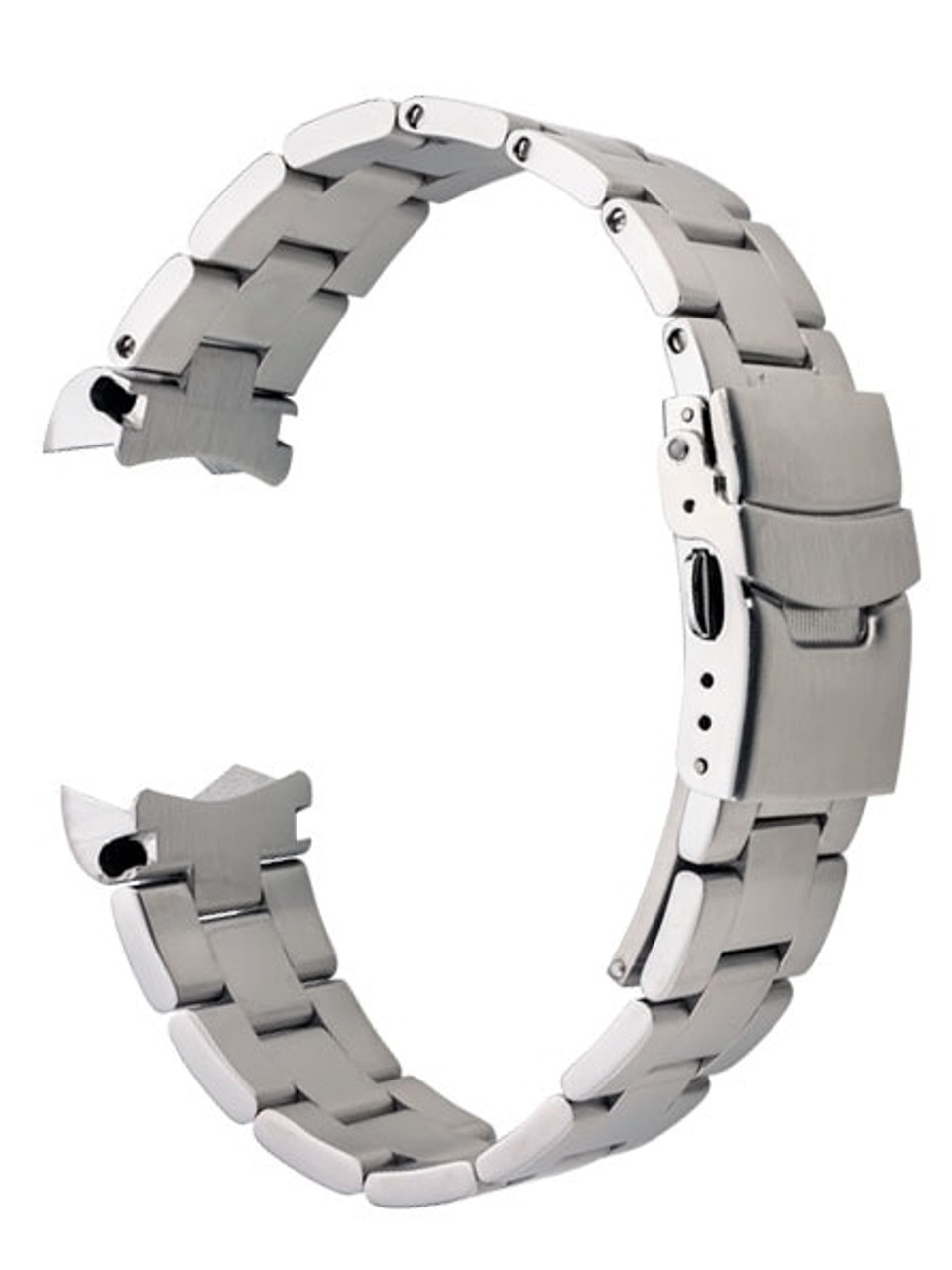 Islander 20mm Brushed Solid-Link Watch Bracelet for SRPE Seiko 5 Watches Curved End #BRAC-09 Questions & Answers