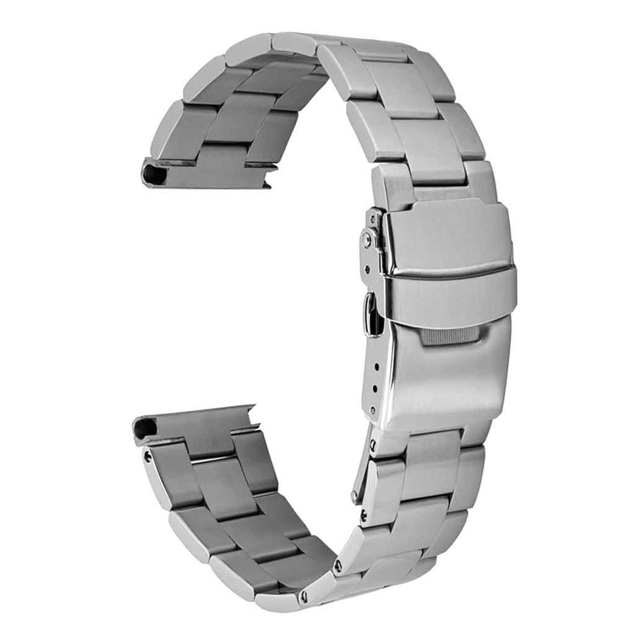 Islander 20mm Universal Fit Brushed Solid-Link Watch Bracelet #BRAC-27 Questions & Answers