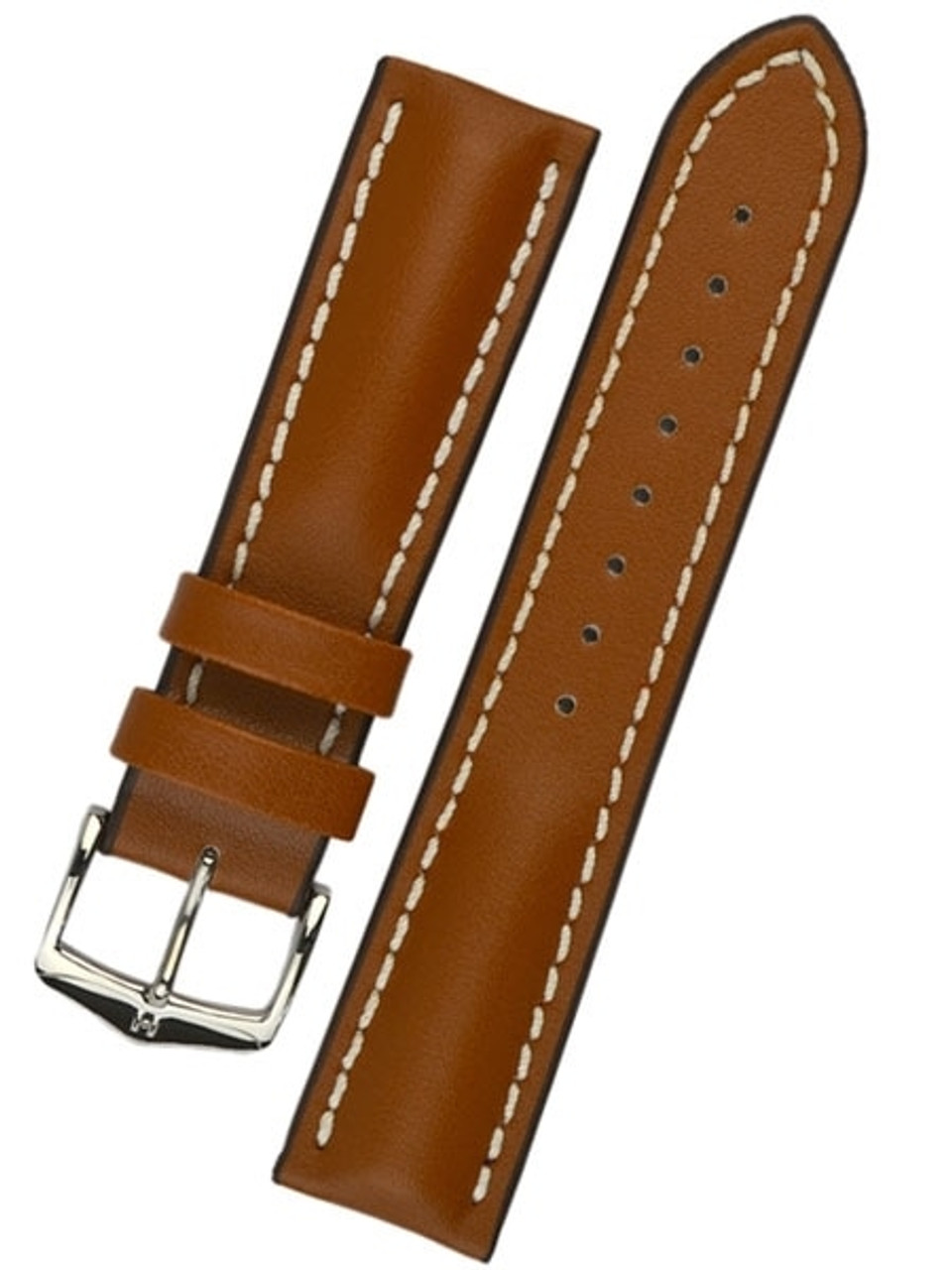 Hirsch Golden Brown Heavy Calf Leather Watch Strap #014750-70 Questions & Answers