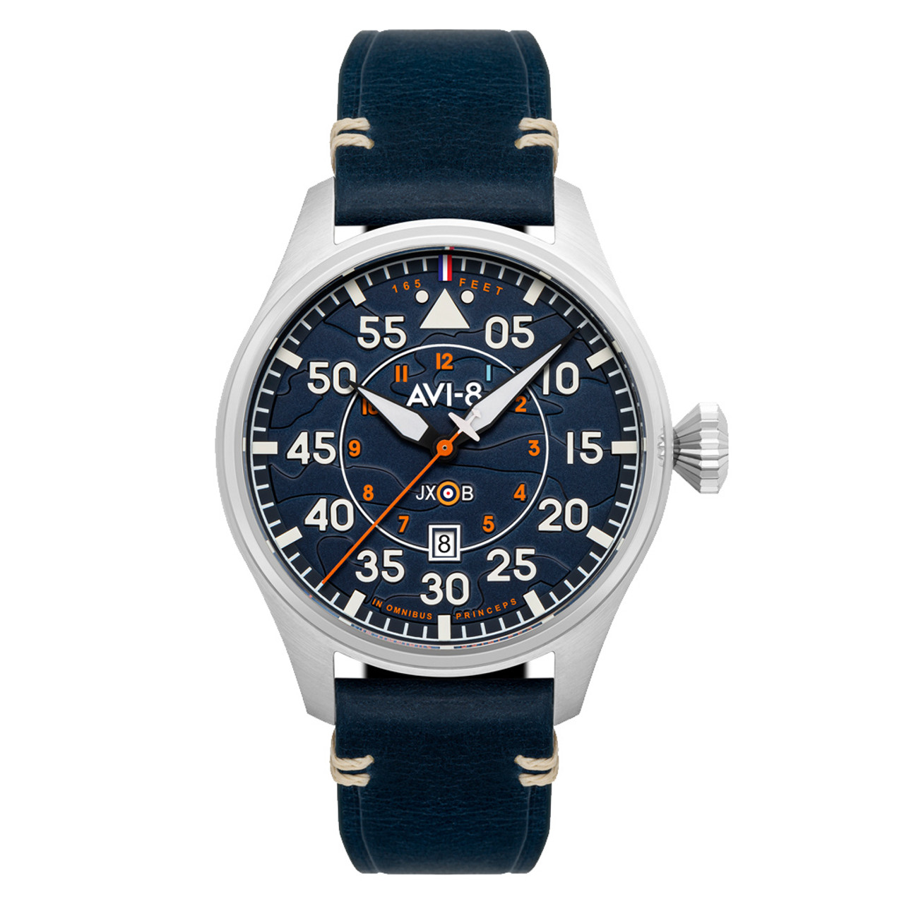 AVI-8 Hawker Hurricane Acklington Clowes Automatic Pilot Watch with Blue Dial #AV-4097-02 Questions & Answers