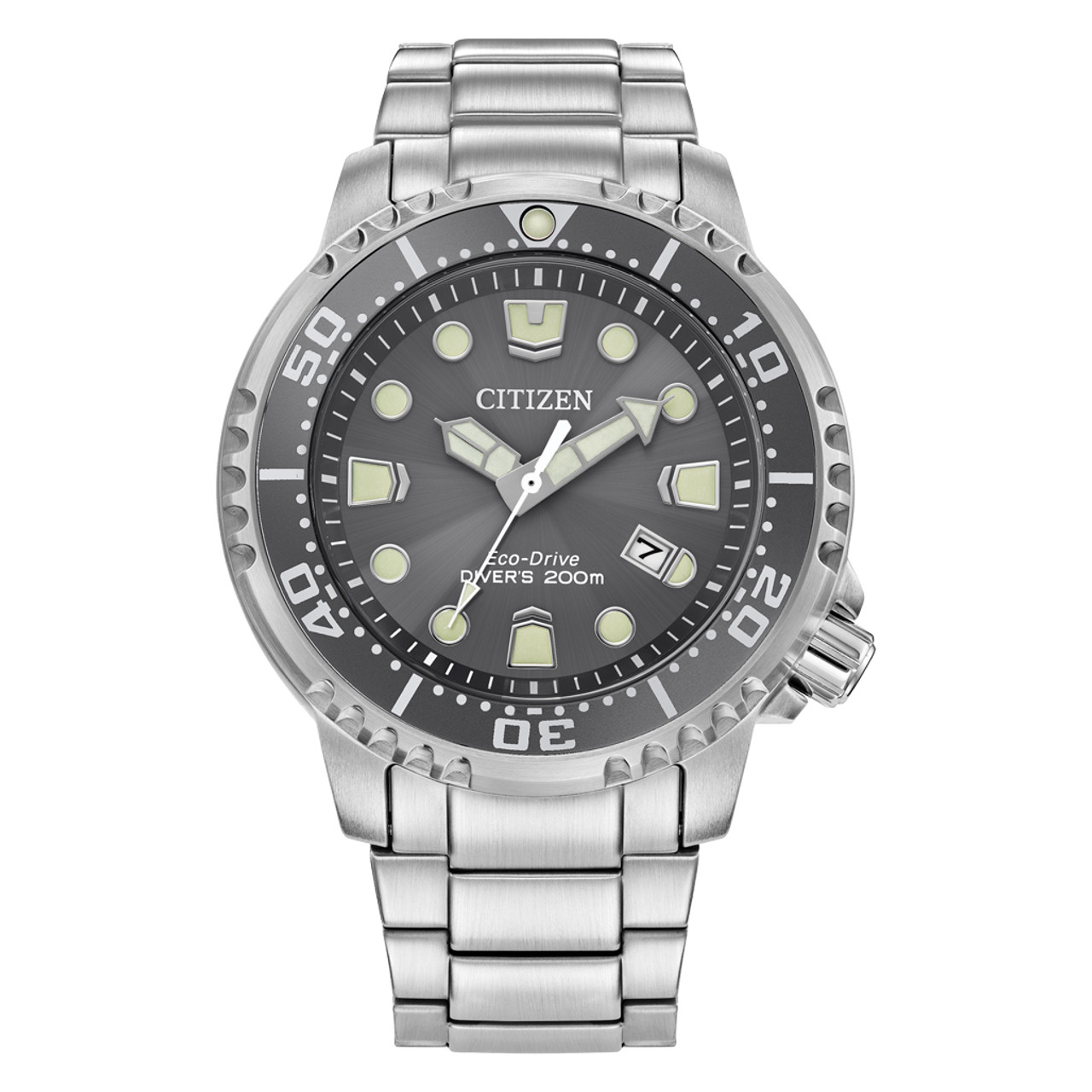 Citizen Promaster Solar Dive Watch with Grey Dial #BN0167-50H Questions & Answers