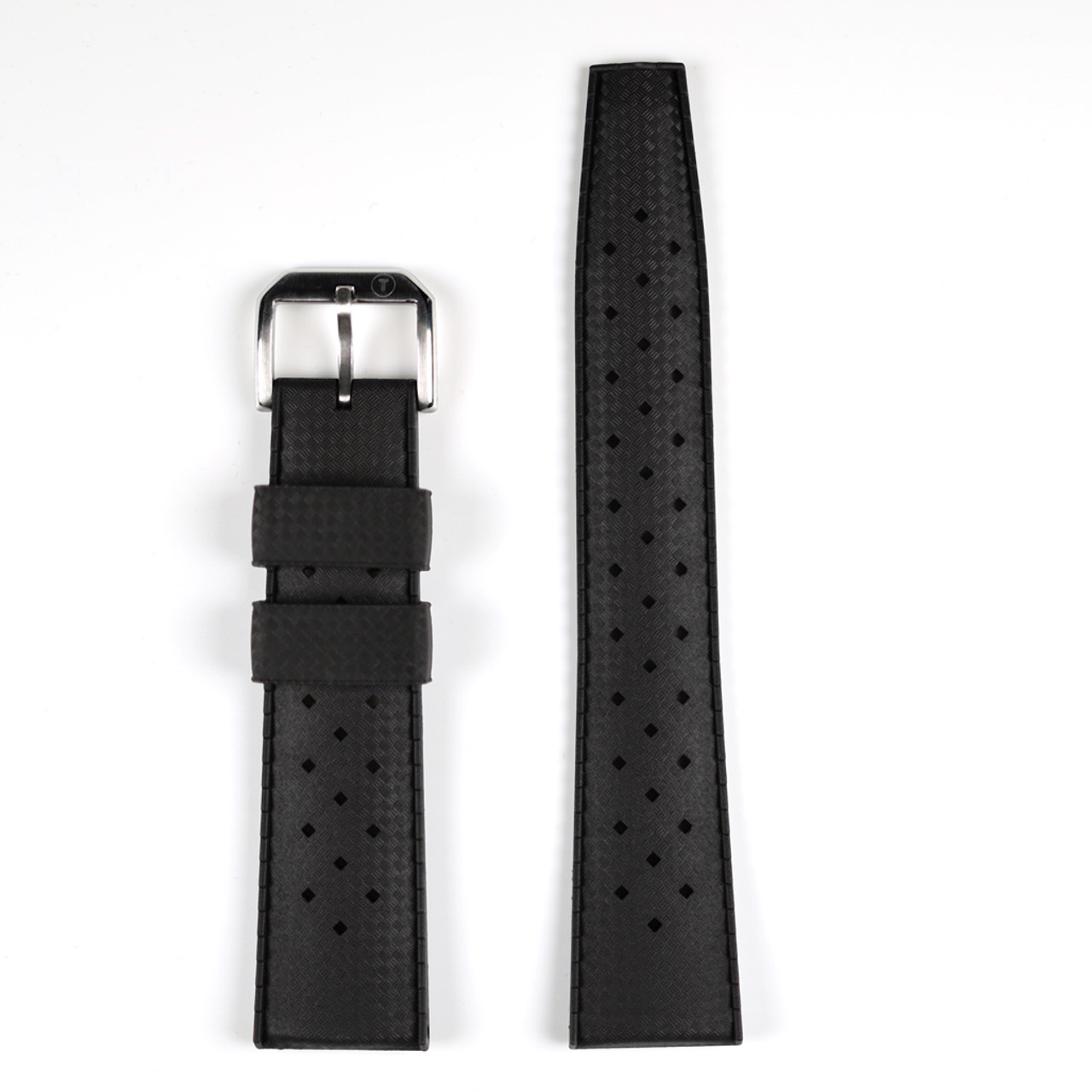 Does the Tropic strap have the larger holes to accommodate the 1.80 mm spring bars and are spring bars included?