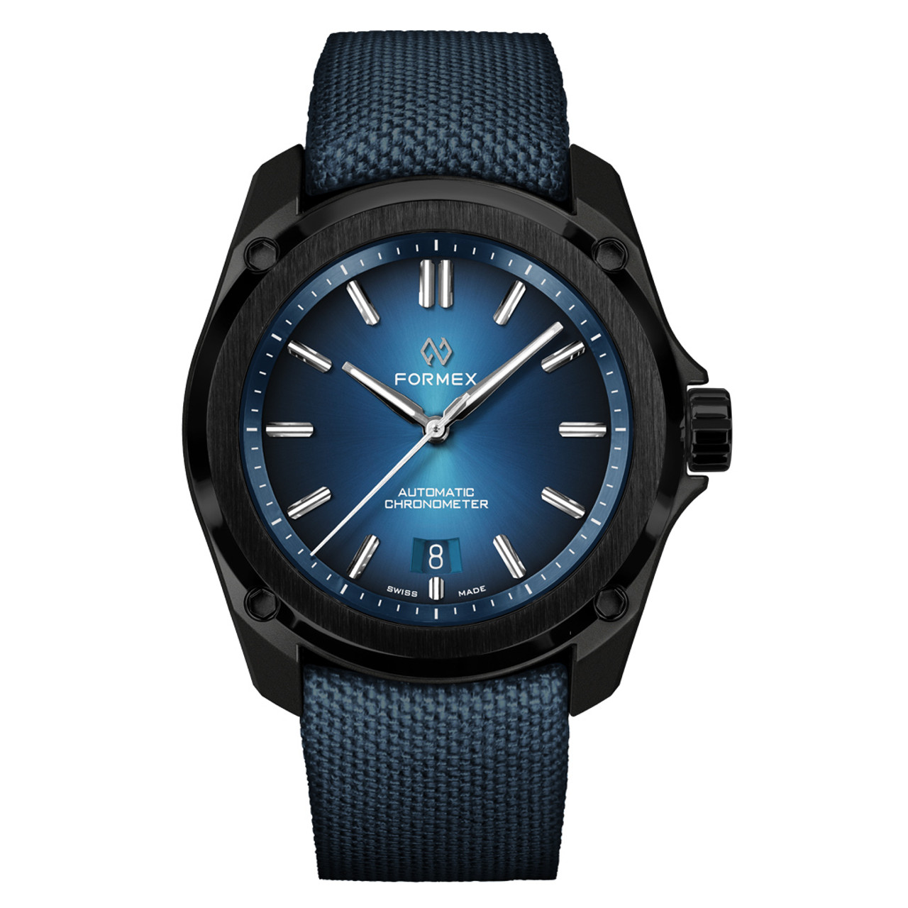 Can I have the electric blue Formex Leggers on the black rubber formex strap with micro adjust clasp?