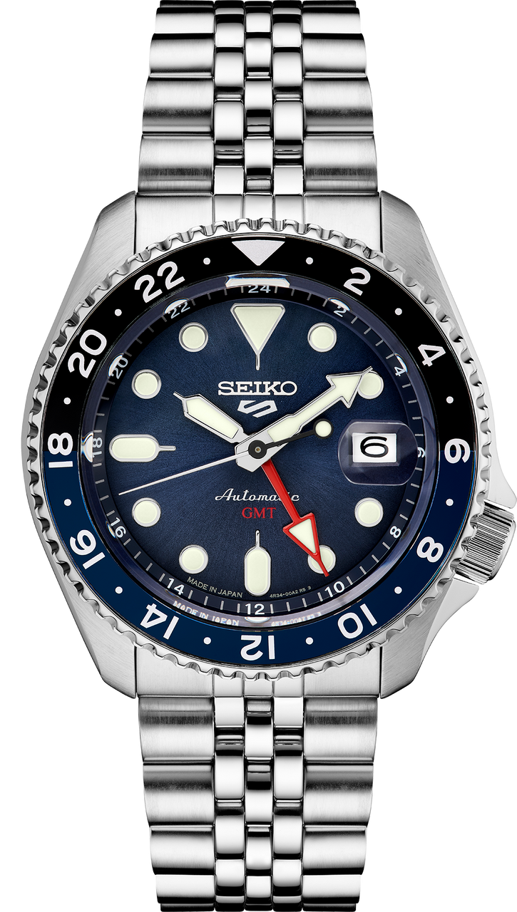 Is it possible to adjust the Seiko 5 GMT hand to 5:30 on the SSK003?