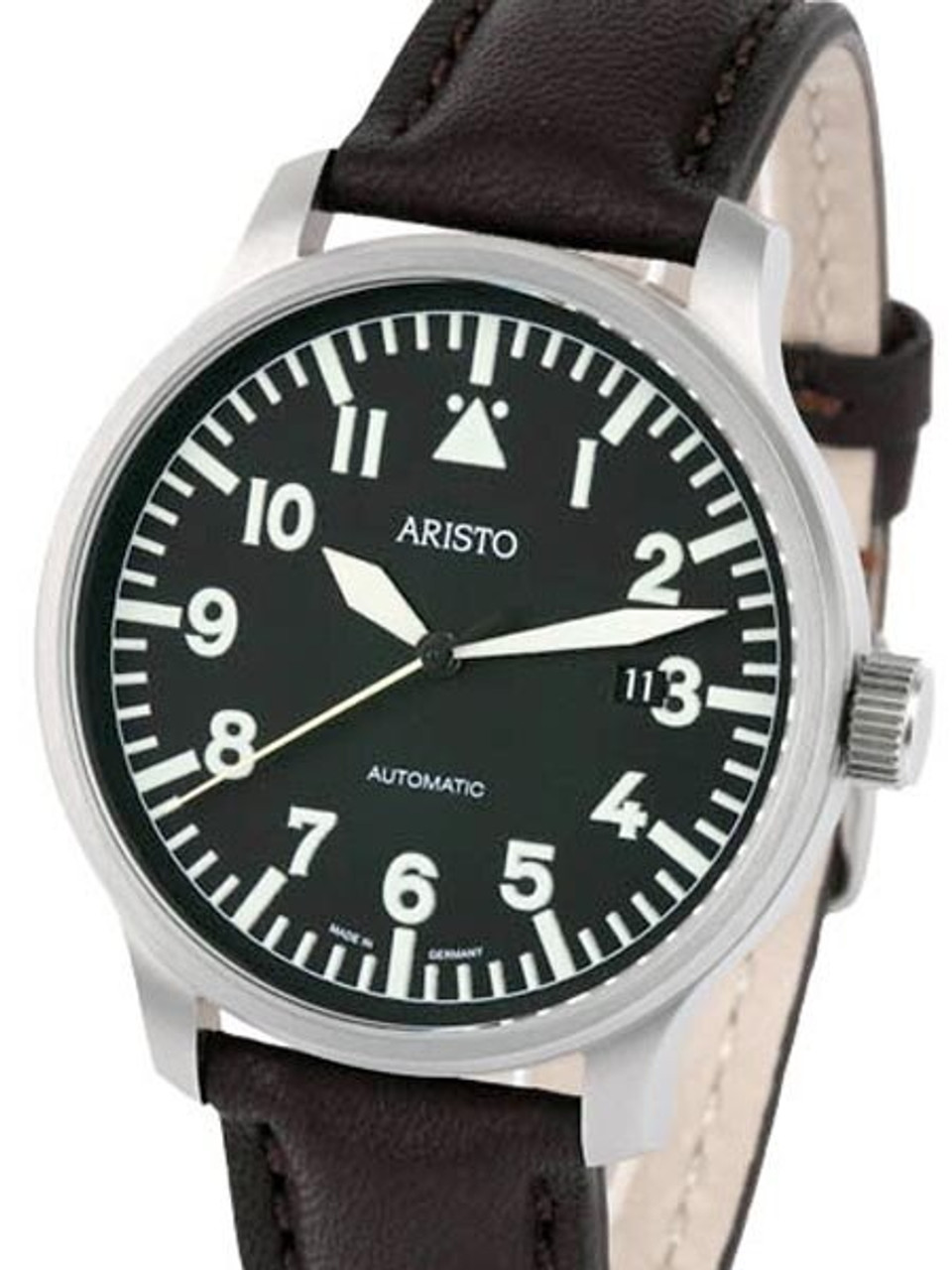 Aristo 3H114 42mm Aviator Swiss Automatic (self-winding) Watch Questions & Answers