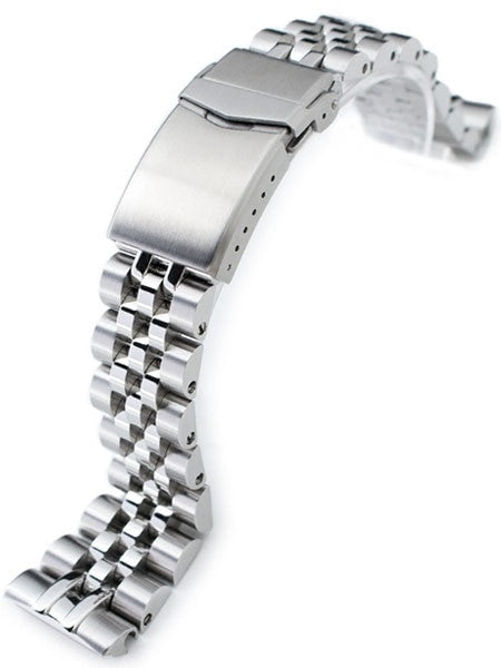 Strapcode 22mm ANGUS-J "Louis" 316L Stainless Steel Watch Bracelet for Seiko Turtle Watches, Brushed, V-Clasp #SS221820B063 Questions & Answers