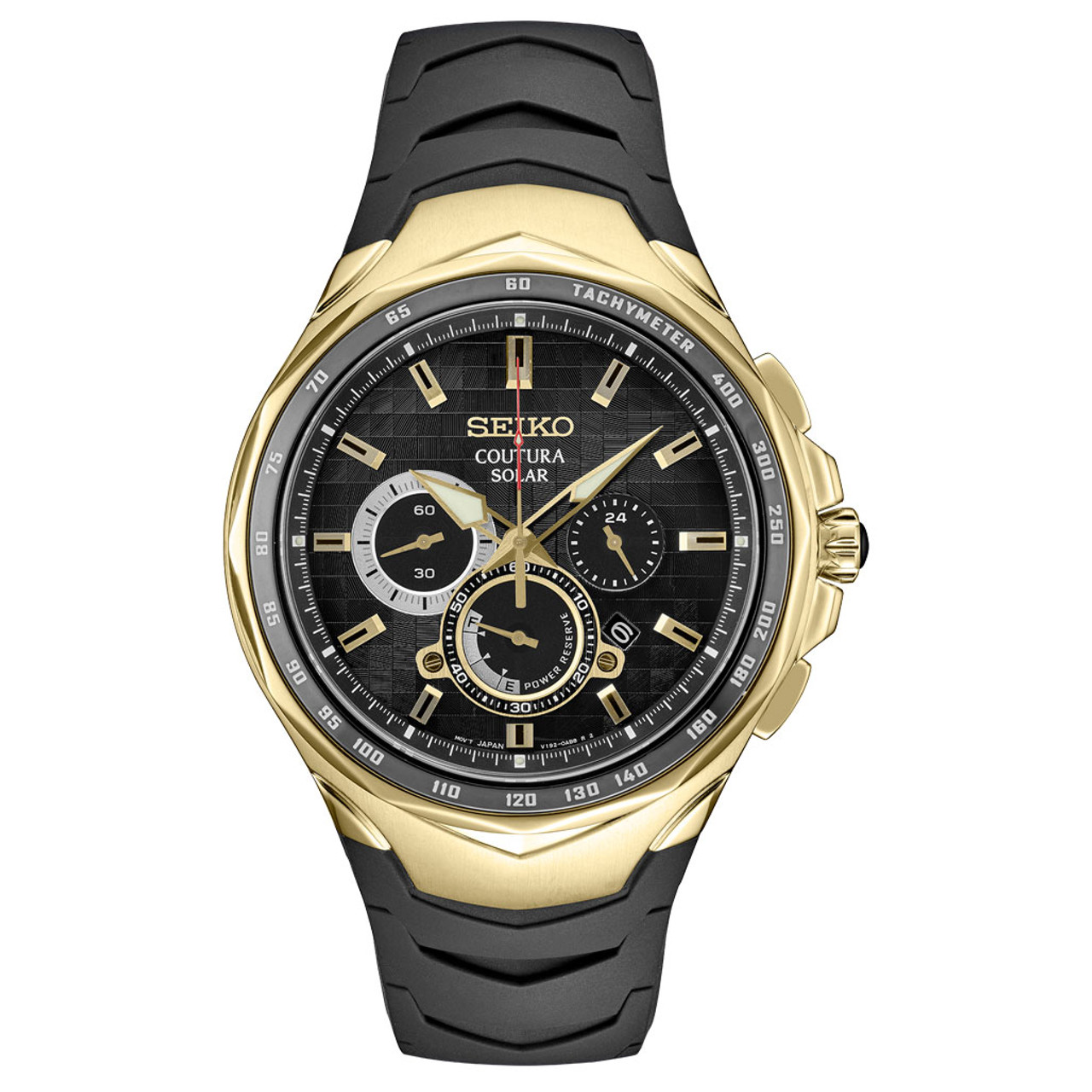 Seiko Coutura Solar Powered Chronograph with Sapphire Crystal #SSC810 Questions & Answers