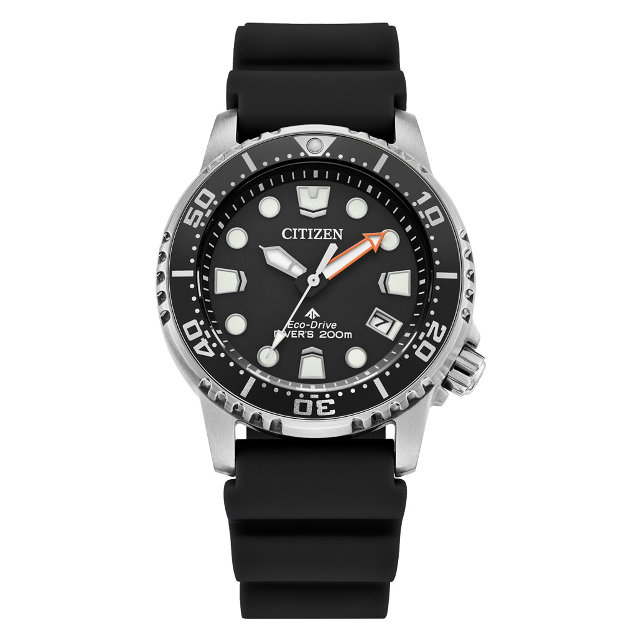 Citizen Promaster 36.5mm Solar Dive Watch with Black Dial EO2020 08E