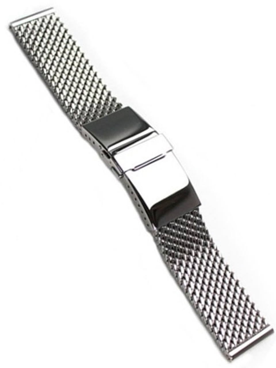 STAIB Polished Mesh Bracelet #STEEL-2784-20725APB-P (Straight End, 20mm) Questions & Answers