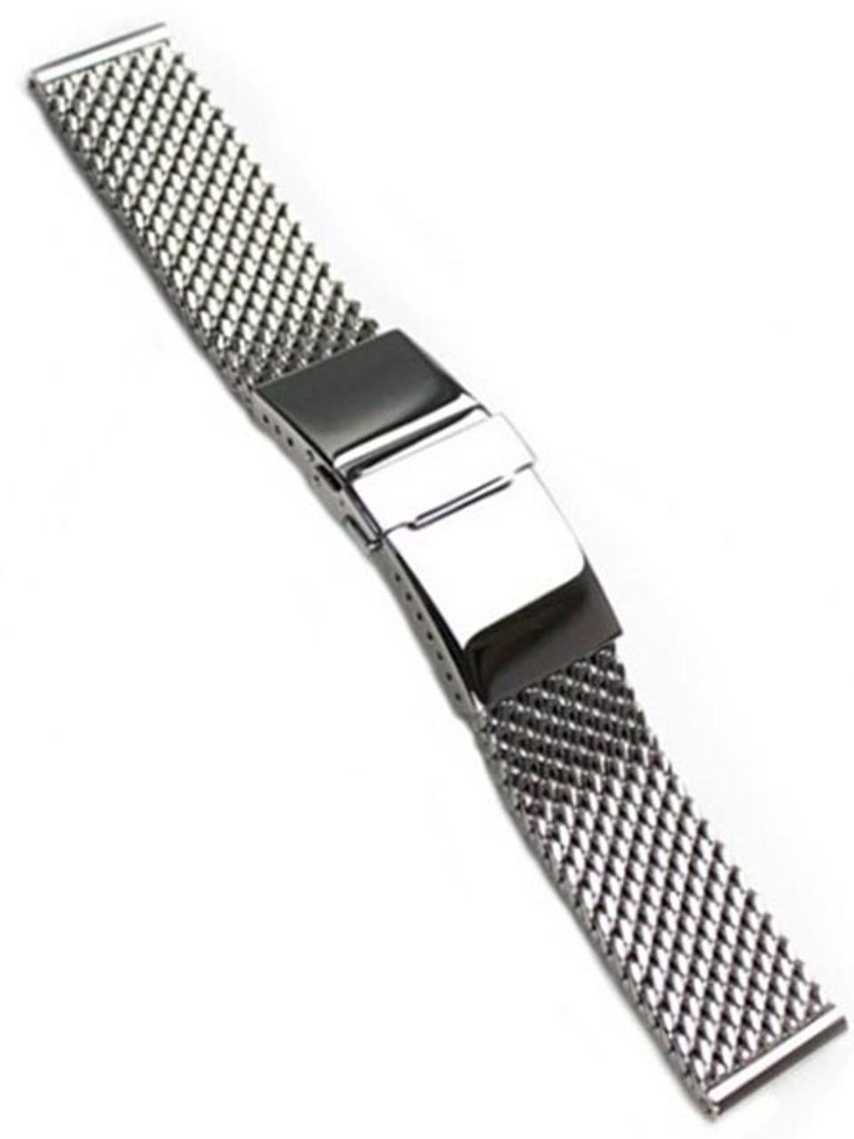 STAIB Polished Mesh Bracelet #STEEL-2784-20703APB-P (Straight End, 20mm) Questions & Answers