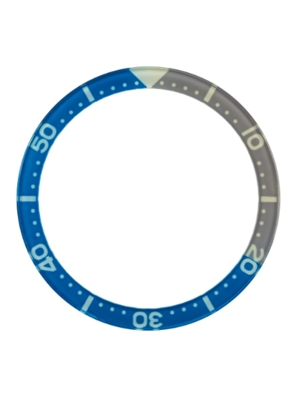 Blue-Grey Luminous Sapphire Bezel Insert for Seiko SKX007, SKX009, SKX011 #C21 Questions & Answers