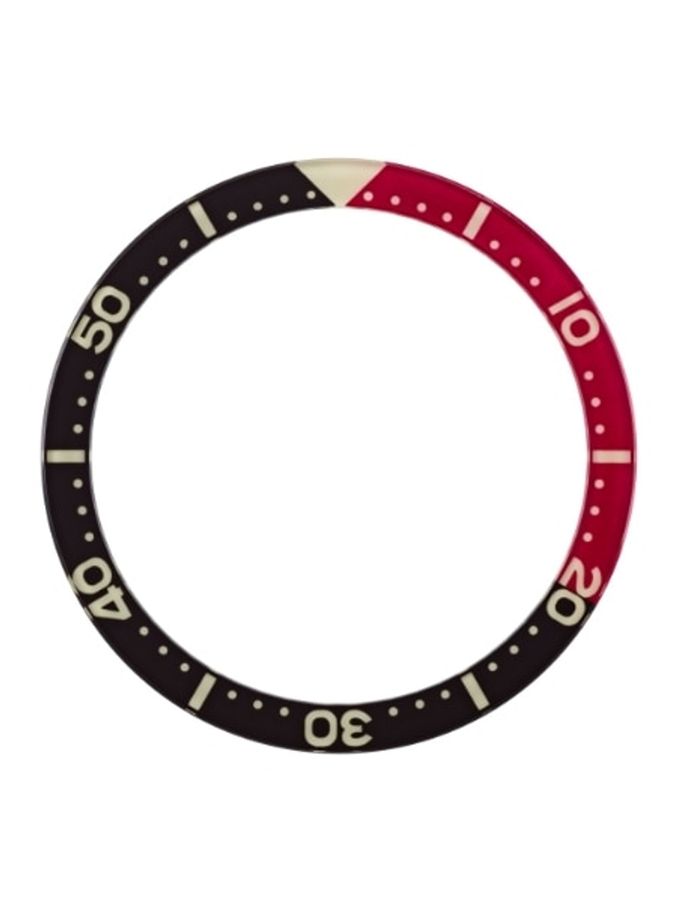 Black-Red Luminous Sapphire Bezel Insert for Seiko SKX007, SKX009, SKX011 #C22 Questions & Answers