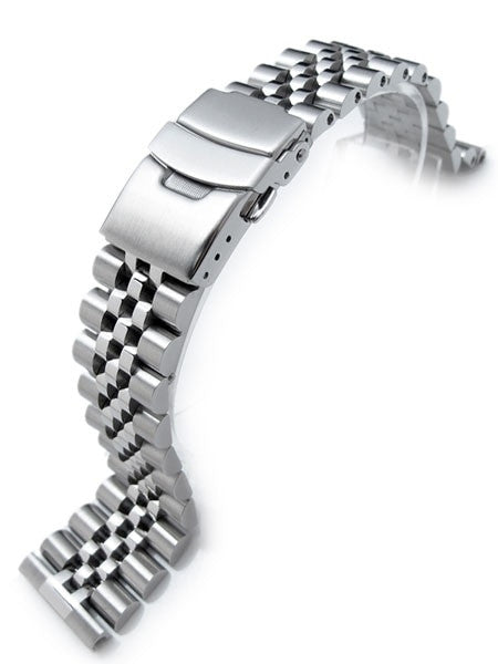 Strapcode 22mm Super-J "Louis" 316L Stainless Steel Watch Bracelet with Straight Ends #SS221803B020S Questions & Answers