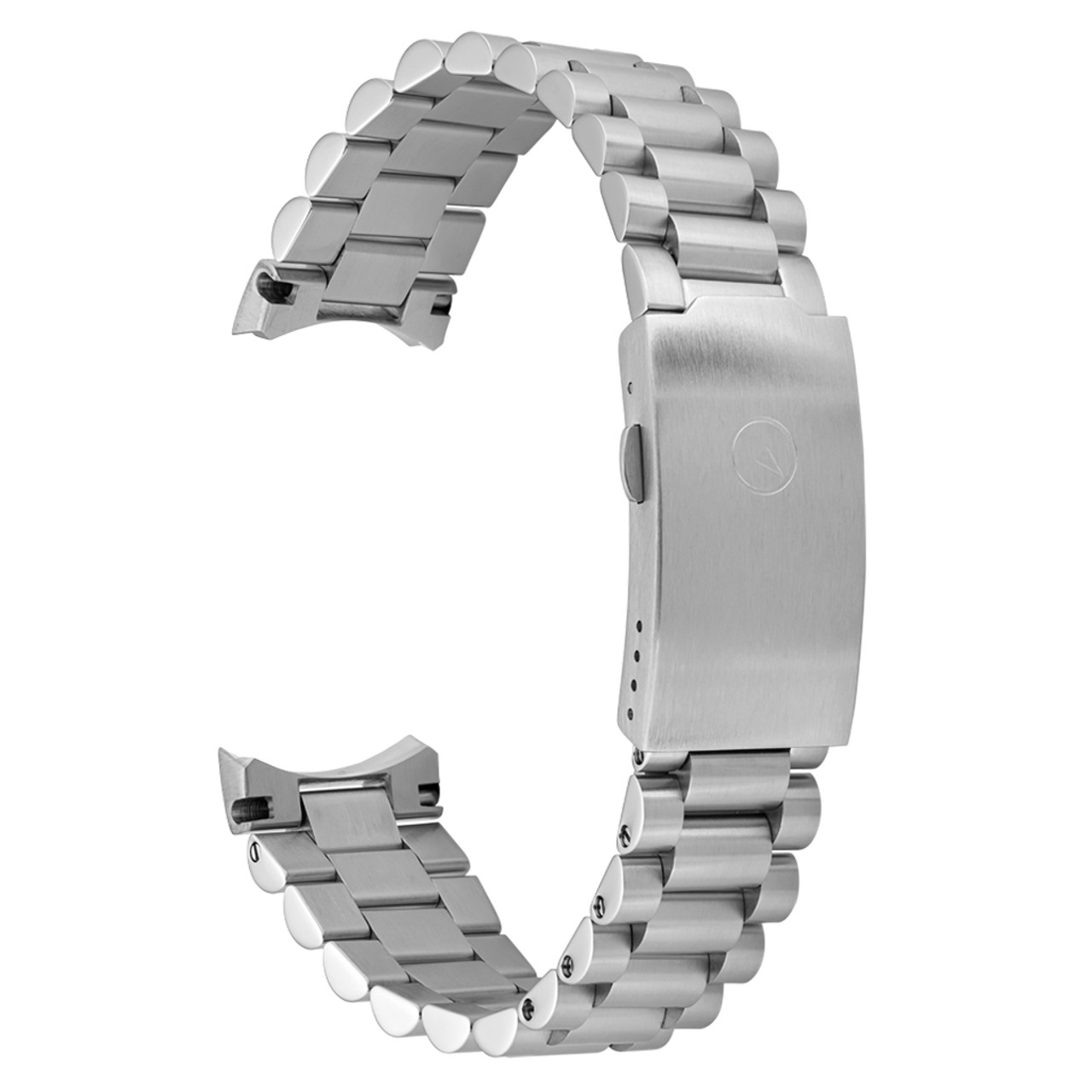 Islander 20mm Brushed Solid-Link Watch Bracelet for Islander Brookville #BRAC-82 Questions & Answers