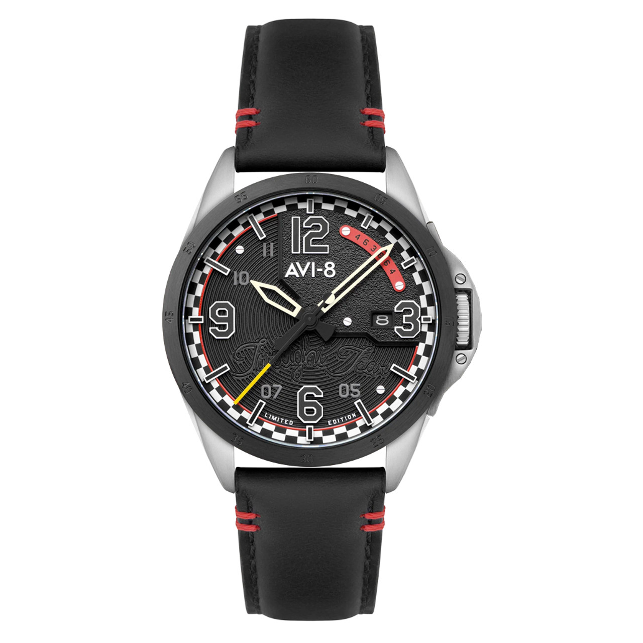 AVI-8 P-51 Mustang Twilight Tear Automatic LE with Twilight Black Dial #AV-4111-01 Questions & Answers