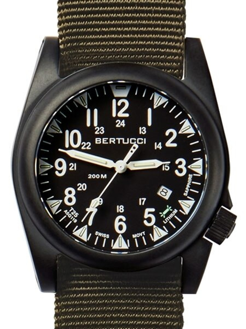 Bertucci A-5S Ballista Field Watch with Swiss Micro Tube Illumination #13551 Questions & Answers