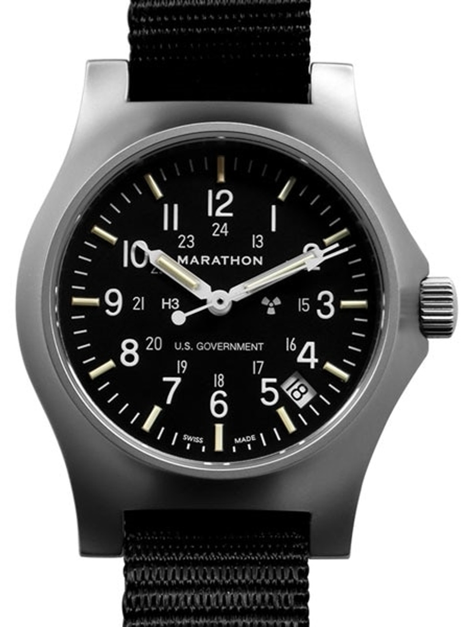 Marathon High Torque Quartz Military General Purpose SS Watch with Tritium Illumination #WW194015SS Questions & Answers