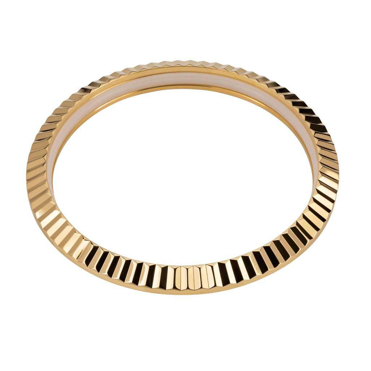 Fluted Goldtone Bezel for Seiko SRPE51, 53, 55, 57, 58, 60, 61, 63, 67 #B12-P Questions & Answers