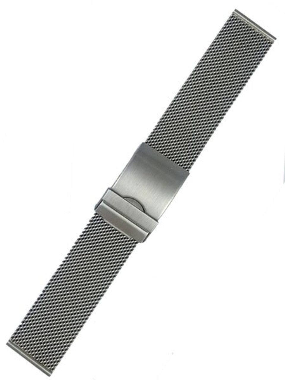 Vollmer Brushed Finish Mesh Bracelet with Adjustable Deployant Clasp #17010H7 (20mm) Questions & Answers