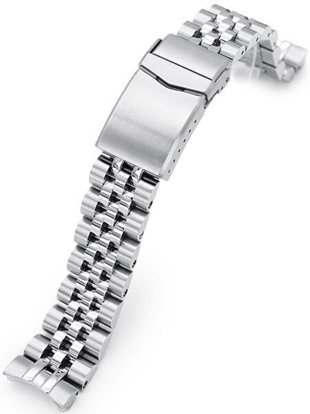 Strapcode 20mm ANGUS-J "Louis" 316L Stainless Steel Watch Bracelet for for Seiko Baby Turtle Models, V-Clasp #SS201820B074 Questions & Answers