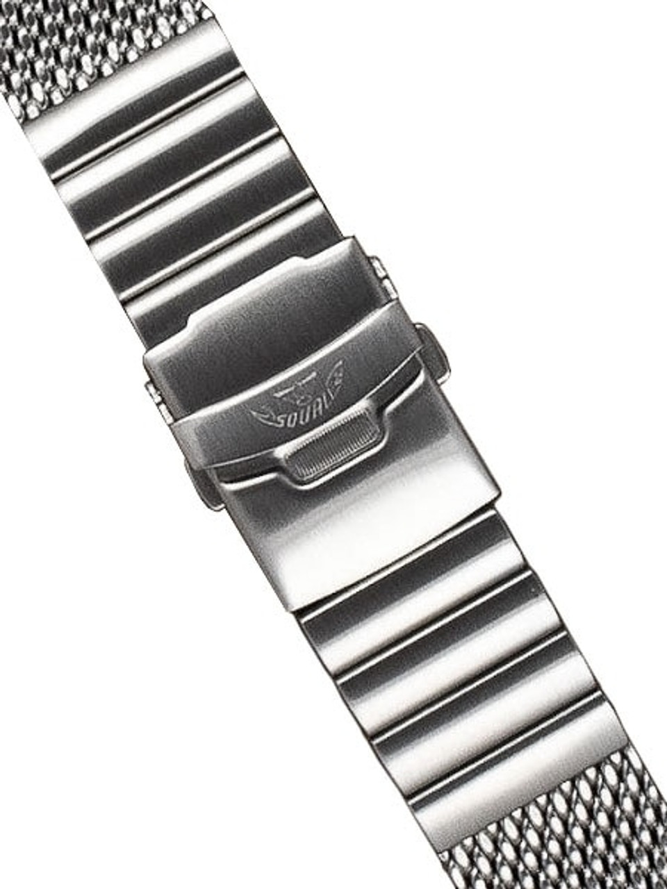 Squale 22mm Deluxe Stainless Steel Mesh Bracelet #2002-Mesh-S (22mm) Questions & Answers