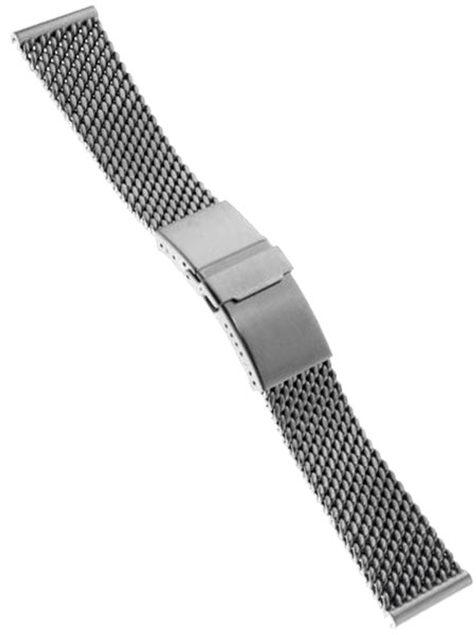 STAIB Polished Mesh Bracelet #STEEL-2784-20697APB-P (Straight End, 22mm) Questions & Answers