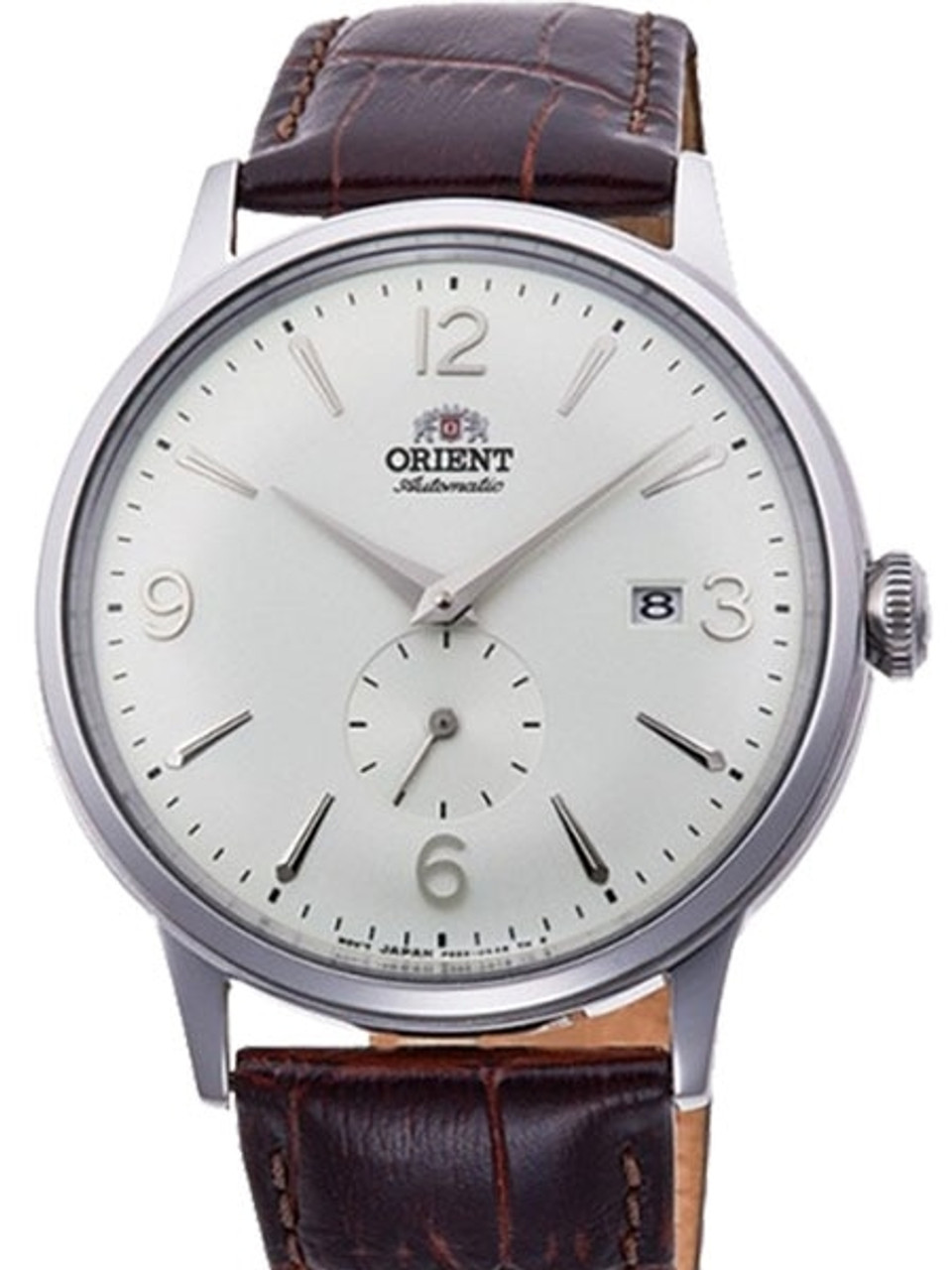 Orient Small Seconds Automatic Dress Watch with White Dial #RA-AP0002S10A Questions & Answers